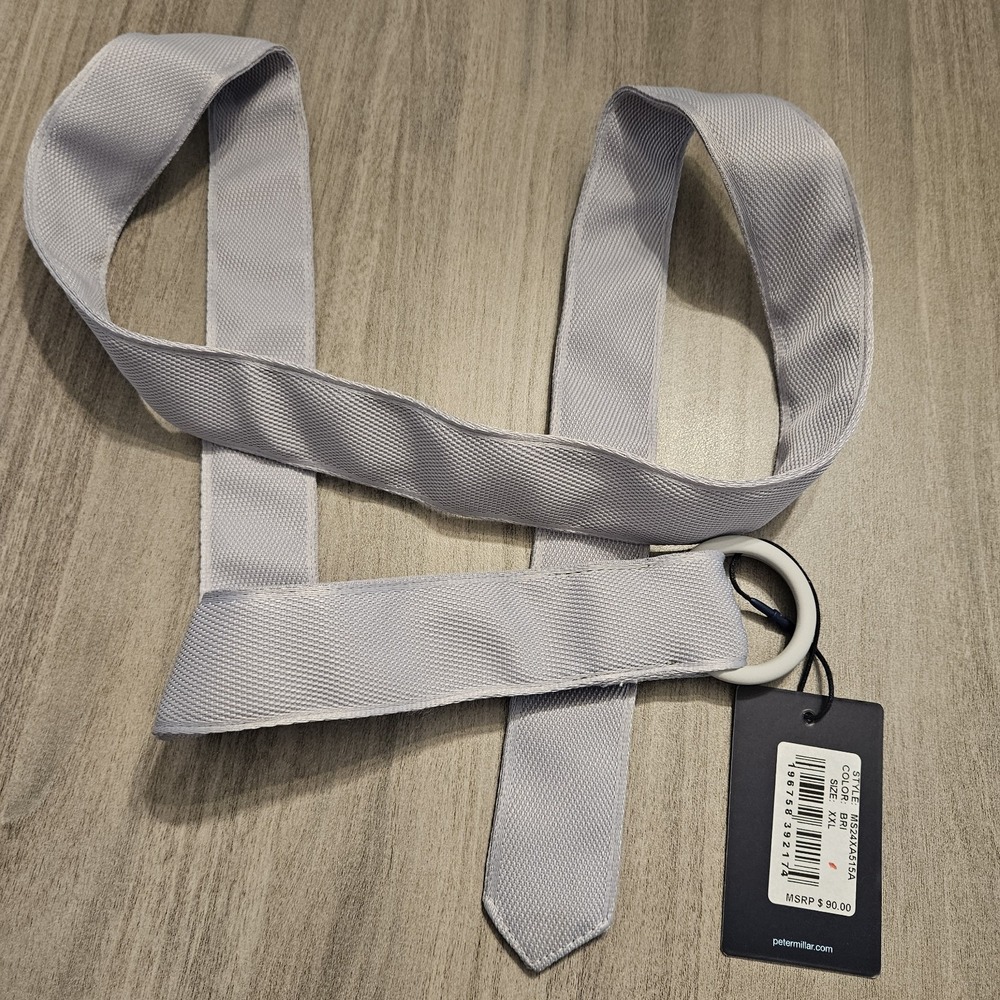 NWT Peter Millar Crown Crafted Performance O-Ring Belt‎ XXL MS24XA515A